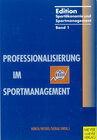 Buchcover Professionalisierung im Sportmanagement