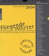 Buchcover Fliegende Wörter 2003