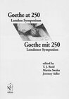 Buchcover Goethe at 250 /Goethe mit 250