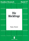 Buchcover Die Rückfrage