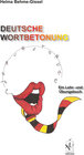 Buchcover Deutsche Wortbetonung. Begleitmaterial auf CD
