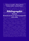 Buchcover Bibliographie Didaktik Deutsch als Zweit- und Fremdsprache 1975-1996