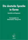 Buchcover Die deutsche Sprache in Korea