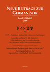 Buchcover Internationale Ausgabe von "Doitsu Bungaku" 2006