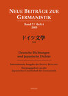 Buchcover Deutsche Dichtungen und japanische Dichter