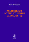 Buchcover Architektur interkultureller Germanistik