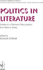 Buchcover Politics in Literature