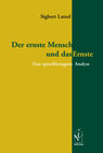 Buchcover Der ernste Mensch und das Ernste