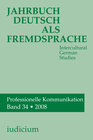 Buchcover Jahrbuch Deutsch als Fremdsprache, Band 34 /2008
