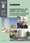 Buchcover Ungleichheit in der global city Tokyo