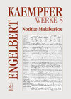 Buchcover Werke. Kritische Ausgabe in Einzelbänden / Notitiae Malabaricae