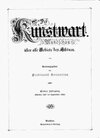 Buchcover Der Kunstwart 1. 1887 - 50. 1936/37