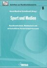 Buchcover Sport und Medien