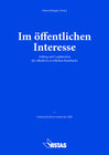 Buchcover Im öffentlichen Interesse