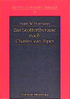 Buchcover Zur Stottertherapie nach Charles van Riper