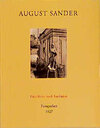 Buchcover August Sander