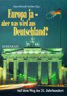 Buchcover Europa ja - aber was wird aus Deutschland?