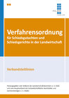 Buchcover Verfahrensordnung für Schiedsgutachten und Schiedsgerichte in der Landwirtschaft