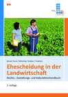 Buchcover Ehescheidung in der Landwirtschaft