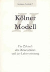 Buchcover Kölner Modell II