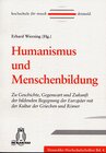 Buchcover Humanismus und Menschenbildung