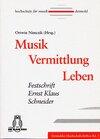 Buchcover Musik - Vermittlung - Leben