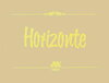 Buchcover Horizonte