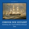 Buchcover Chronik der Seefahrt 2004