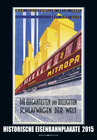 Buchcover Historische Eisenbahnplakate 2015