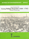 Buchcover Georg Philipp Rugendas (1666-1742)