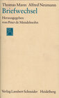 Buchcover Thomas Mann - Alfred Neumann