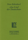 Buchcover »Das Lied der Deutschen«