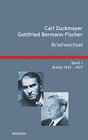 Buchcover Carl Zuckmayer - Gottfried Bermann Fischer