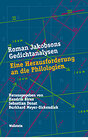 Buchcover Roman Jakobsons Gedichtanalysen