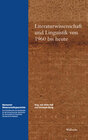 Buchcover Literaturwissenschaft und Linguistik von 1960 bis heute