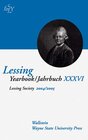 Buchcover Lessing Yearbook / Jahrbuch XXXVI, 2004/2005