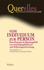 Buchcover Vom Individuum zur Person