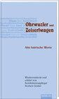 Buchcover Ohrwuzler und Zeiserlwagen