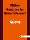Buchcover Grundzüge des Neuen Testaments - Galater
