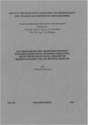 Buchcover Zur Berechnung der Biegetragfähigkeit brandbeanspruchter Spannbetonbauteile unter Berücksichtigung geeigneter Vereinfach