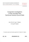 Buchcover Comparative investigations of plain and steel fibre reinforced industrial ground slabs