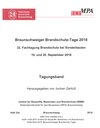 Buchcover Braunschweiger Brandschutz-Tage 2018