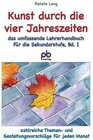 Buchcover Kunst durch die vier Jahreszeiten. Renate Lang