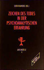 Buchcover Zeichen des Todes in der psychoanalytischen Erfahrung
