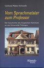 Buchcover Vom Sprachmeister zum Professor