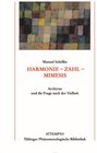 Buchcover Harmonie - Zahl - Mimesis