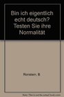 Buchcover Bin ich echt deutsch?
