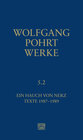 Buchcover Werke Band 5.2
