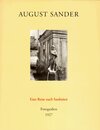 Buchcover August Sander. Eine Reise nach Sardinien