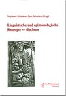 Buchcover Linguistische und epistemologische Konzepte - diachron